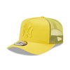 NEW ERA żółta czapka z daszkiem NYY TRUCKER