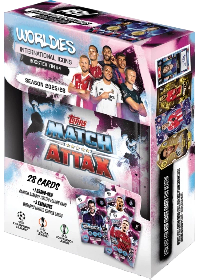 Match Attax 2025/26 mini puszka Topps - puszka B