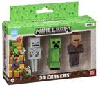 MINECRAFT 3 figurki kolekcjonerskie
