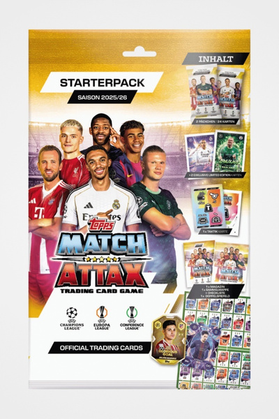 Match Attax CL 2025/26 - Starter Pack
