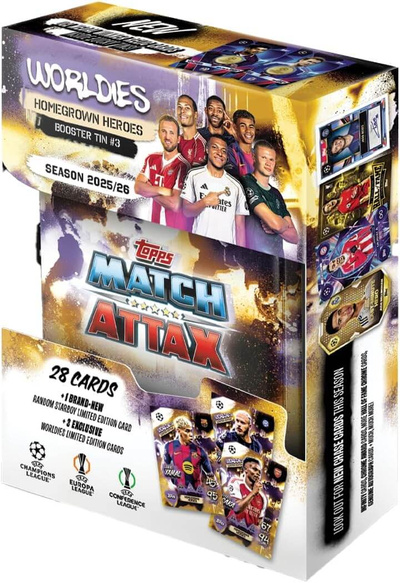 Match Attax 2025/26 mini puszka Topps - puszka A