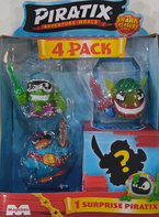 Piratix Shark Treasure 4 Pack - zestaw L