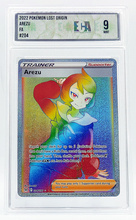 Karta POKEMON Grading ECA 9 Arezu