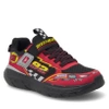 SKECHERS czerwone półbuty 402303L BKRD