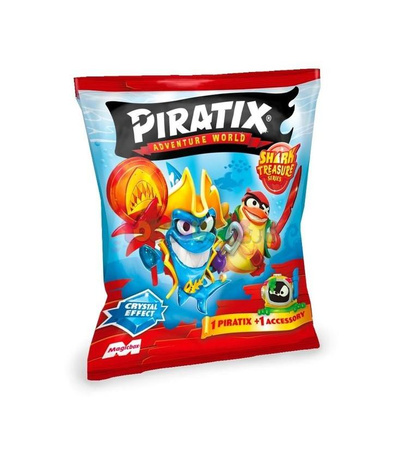 Piratix Shark Treasure One Pack 1szt.mix