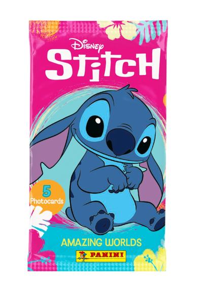 Stitch - Saszetki z fotokartami - BOX 24 saszetki