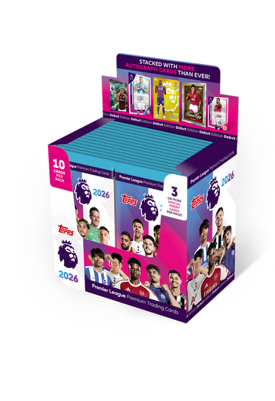 Topps Premier League 2026 BOX - 28 saszetek