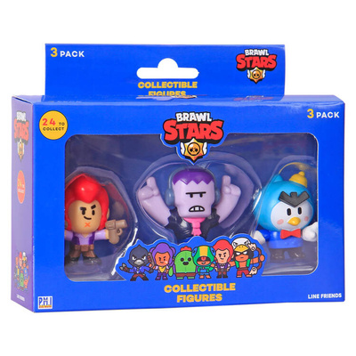 BRAWL STARS - Zestaw 3 figurek