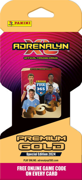 Panini Fifa 365 Adrenalyn XL 2024 blister gold packet #