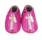 Kapcie Dziecięce PAPUSHKI Różowe Żyrafa