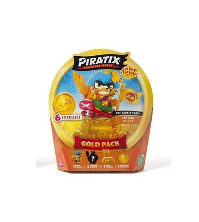 PIRATIX Golden Treasure Gold Pack 3