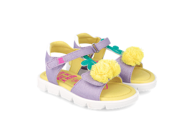 AGATHA RUIZ DE LA PRADA fioletowe sandały 242926-A