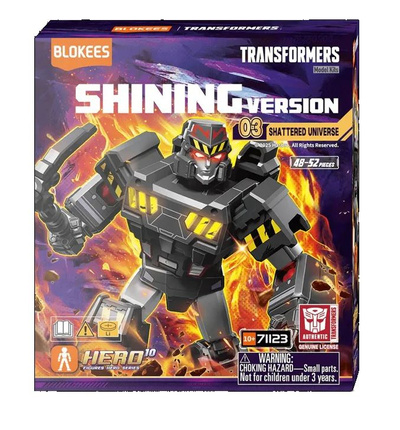 BLOKEES TRANSFORMERS SHINING VERSION - SHATTERED UNIVERSE
