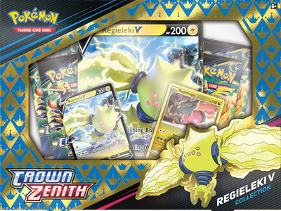  Pokémon TCG: Crown Zenith V box Regieleki