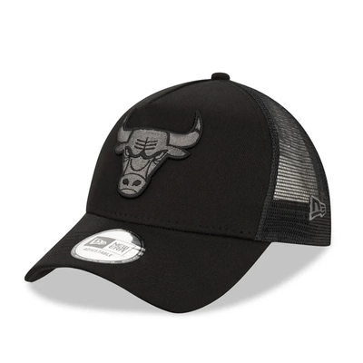 NEW ERA czarna czapka z daszkiem 9Forty Chicago Bulls