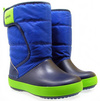 CROCS-Niebieskie Śniegowce 204660-4HD