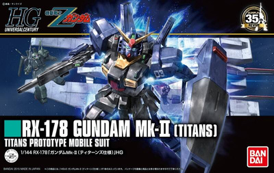 HGUC 1/144 RX-178 GUNDAM MK-II (TITANS)