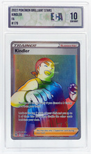 Karta POKEMON Grading ECA 10 Kindler