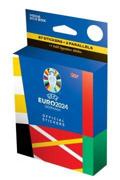 Euro 2024 Topps Stickers Mega Eco Box