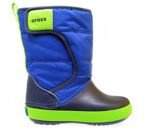 CROCS-Niebieskie Śniegowce 204660-4HD