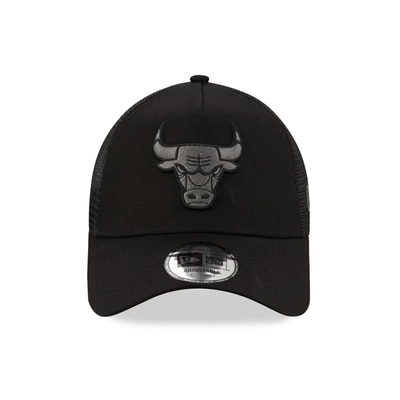 NEW ERA czarna czapka z daszkiem 9Forty Chicago Bulls