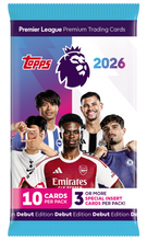 Topps Premier League 2026 Saszetka z Kartami