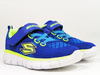 SKECHERS-Niebieskie Półbuty 95092N
