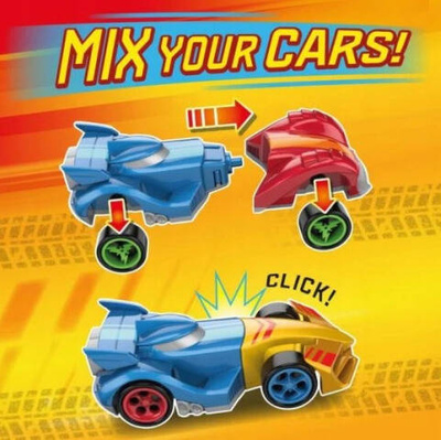 T-Racers Mix'n Race Window Box zestaw - Q