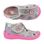 3F-Szare Kapcie Króliczek