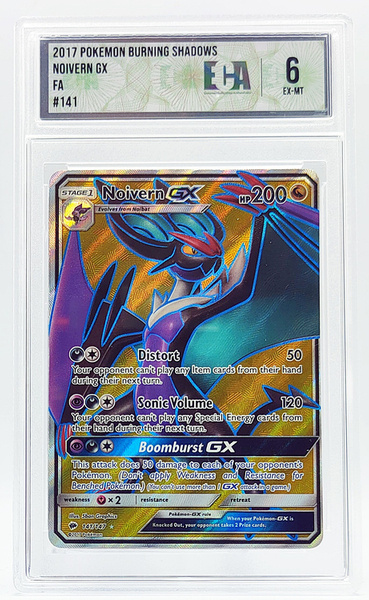 Karta POKEMON Grading ECA 6 Noivern GX