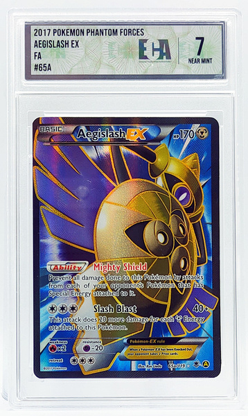 Karta POKEMON Grading ECA 7 Aegislash EX