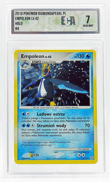 Karta POKEMON Grading ECA 7 Empoleon 