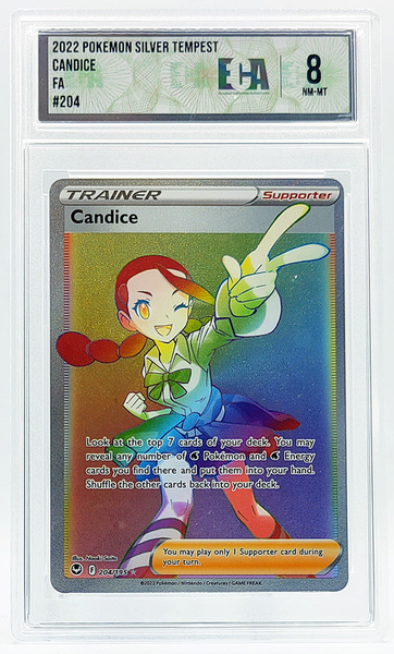 Karta POKEMON Grading ECA 8 Candice