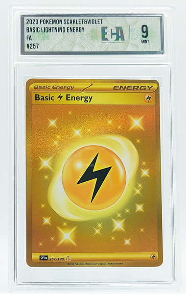 Karta POKEMON Grading ECA 9 Lightning Energy