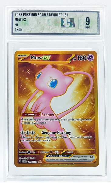 Karta POKEMON Grading ECA 9 Mew ex