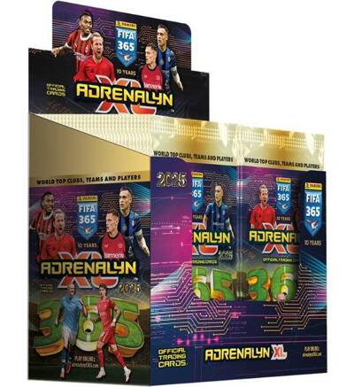 Panini FIFA 365 2025 Adrenalyn XL 50 saszetek