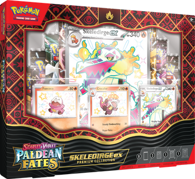 Pokémon TCG: Paldean Fates Premium Collection Skeledirge