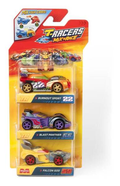 T-Racers Mix'n Race 3 pack Blister 1