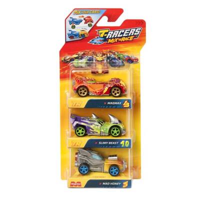 T-Racers Mix'n Race 3 pack Blister 3